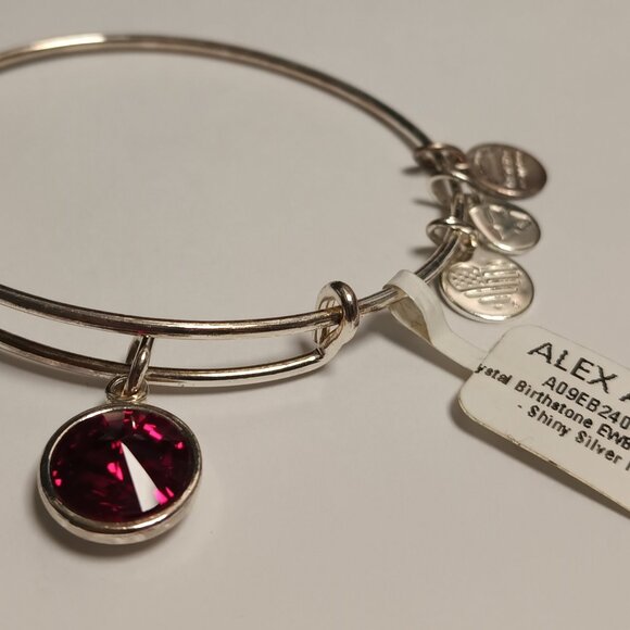 ALEX AND ANI CRYSTAL BIRTHSTONE BRACELET - Picture 1 of 4